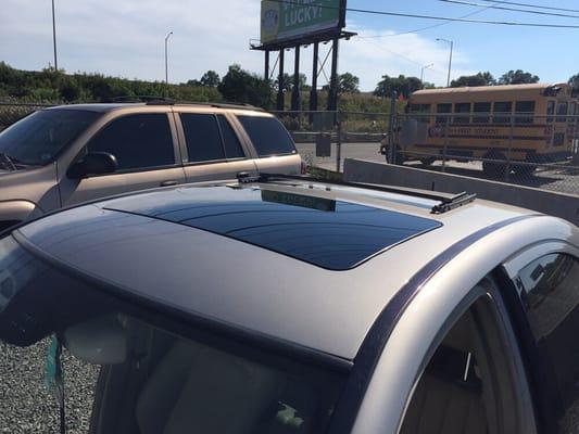 Mercedes sunroof replacement