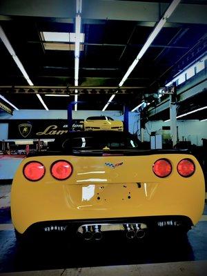 Seeing double #yellowonyellow #autobody #ppgpaints #eastmckeesport body shop