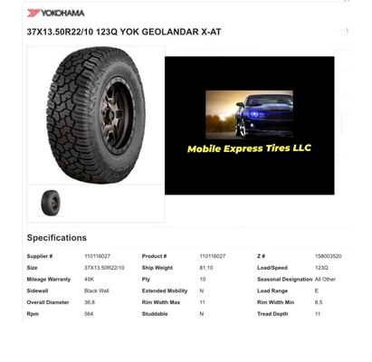 Mobile Express Tires