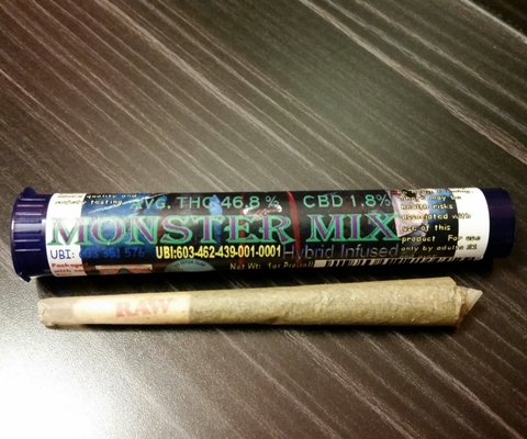 Monster Mix RSO infused pre-roll