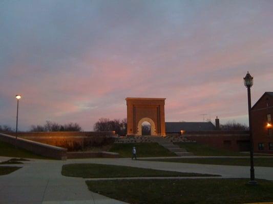 The Arch at Sunset