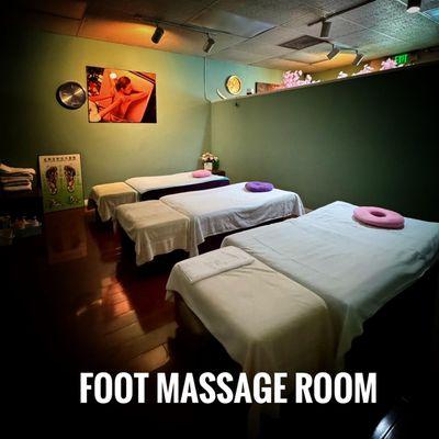 Foot massage room