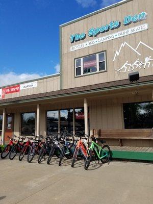 We carry a full line of Trek and Specialized electric assist bicycles!