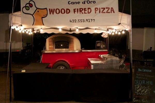 Cane d'Oro Pizza at the fair