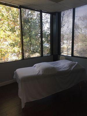 Shake Off Stress treatment room at Fusion Wellness and Physical Therapy in Sherman Oaks.