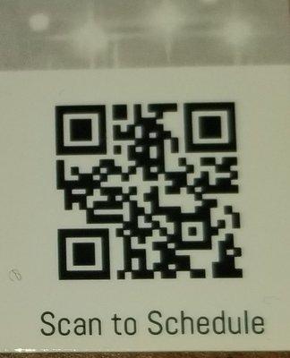 Scan to Schedule