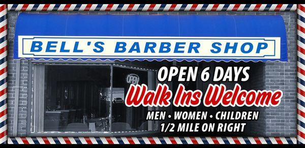 Bell's Barbershop