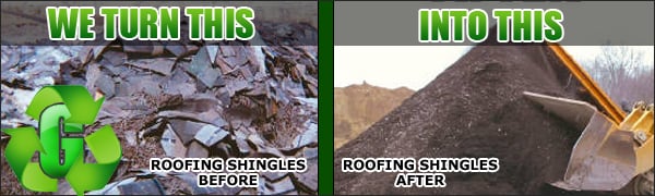 Lasher Contracting Proudly Recycles Old Shingles