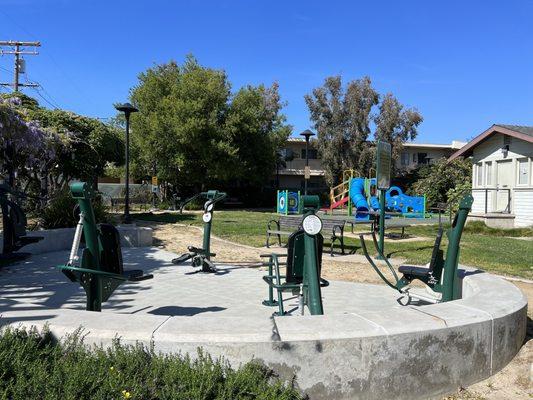 Gym area