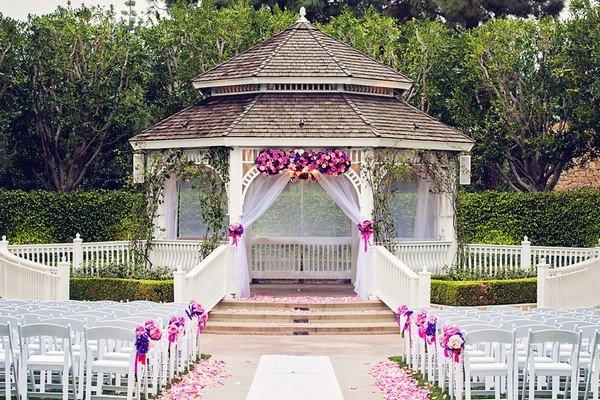 www.eventsfl.co   Whimsical Enchanting Wedding Venue Outdoor Gazebo-courtyard -reception area