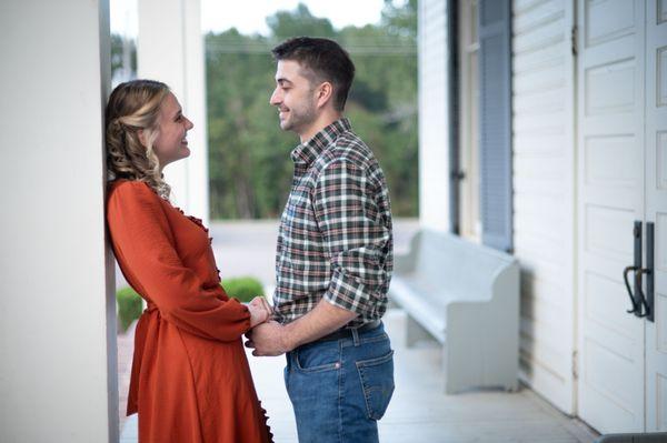 Engagement portrait