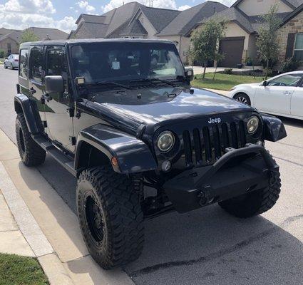 My daughter loves her new Jeep that I bought her. We traded in her Ford Fusion.