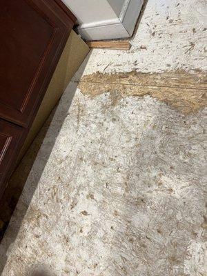 Damaged my cabinets