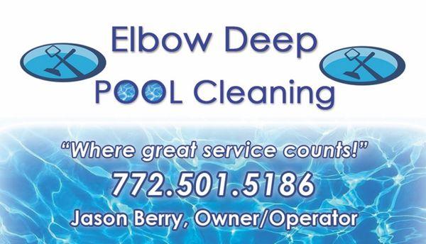 Elbow Deep Pool Cleaning