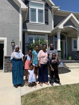 SOLD!  This loving family purchased one of my listings, Congratulations!