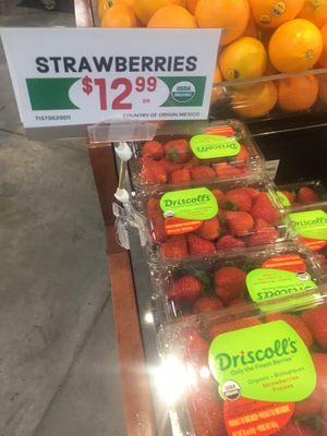 What a deal - Strawberries for only $12.99 each!!  LoL