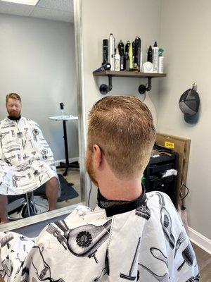 Mens fade