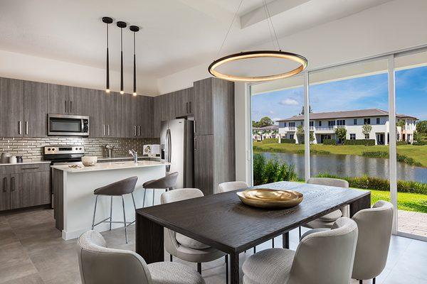 New townhomes in Royal Palm Beach, Florida. Prices start from $360,000 for 3 bed/3 bath