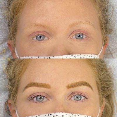 Lash Lift (with complimentary lash tint) & Brow Shaping + Brow Tint