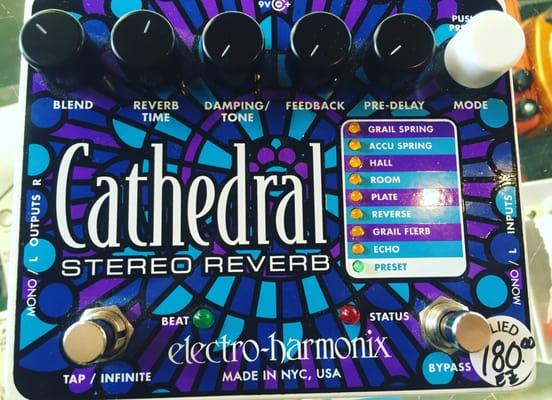 Preowned Electro Harmonix Cathedral $180