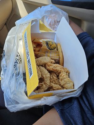 Delicious 6 piece tenders feeds 2