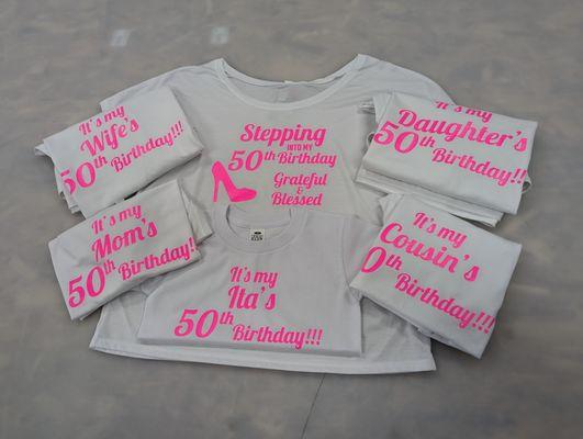 Need Custom T-shirts? Contact us today for a friendly and personalized experience!