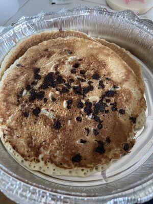 To go- Pancakes with Chocolate Chips