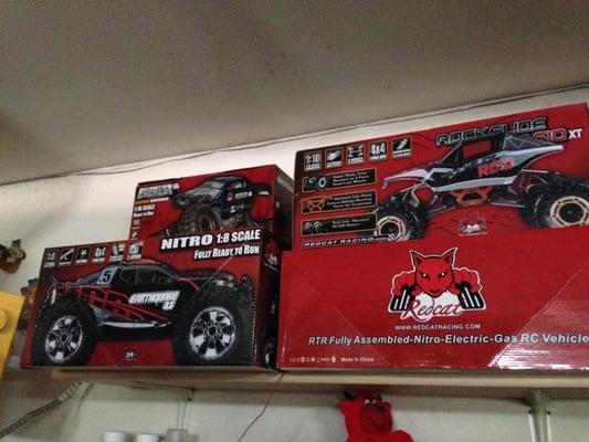 Been wanting to buy a Redcat car or truck? Come to our shop and we will be more than happy to show you around.