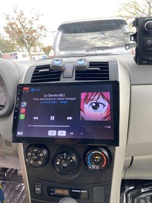 Radio with apple CarPlay