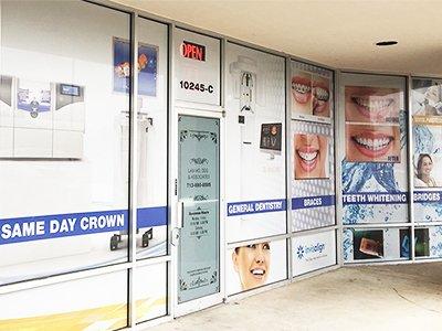 Clinic/ Dental Office Window Graphics Solution