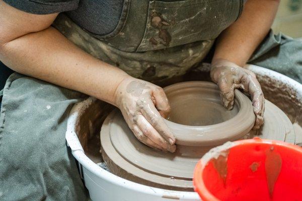 Ceramics classes available at the Miramar Beach Creative Campus, home to the Foster Gallery.