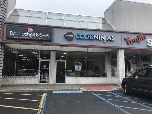 Storefront, inside Syosset Plaza