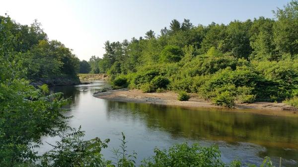 View from campsite