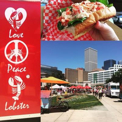 Lobster Bliss @ Civic Center Eats in downtown Denver 7/28/15