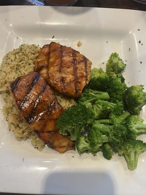 BOURBON GLAZED SALMON