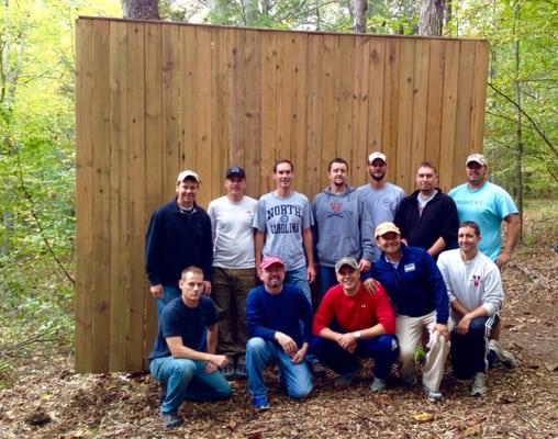 Our low ropes course here at Pine Creek Retreat Center has lots to offer.