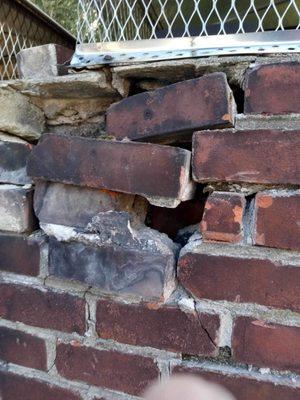 Chimney repair