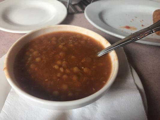 Lentil soup