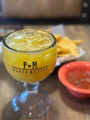 Virgin mango margarita