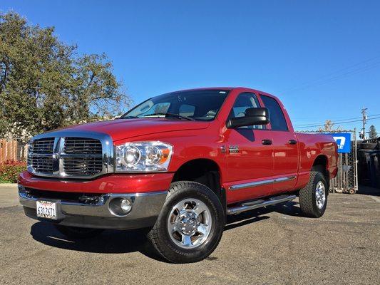 Paint Gloss Enhancement, Full Interior Steam Cleaning, Engine Bay Detail, For Sale Bundle - Dodge Ram