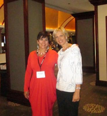 With Dr. Diana Howard, Vice President of Research and Development for The International Dermal Institute and Dermalogica