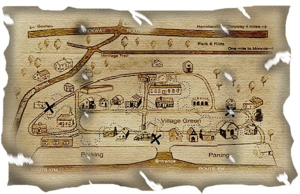 an old map of our grounds