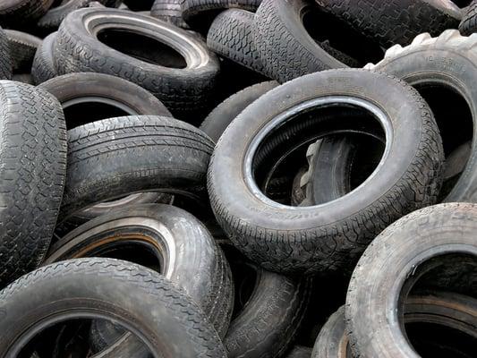 We also recycle tires