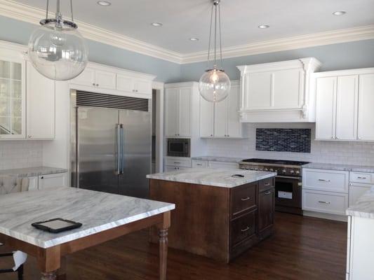 Beautiful Kitchen for a great family we just finished a house for.