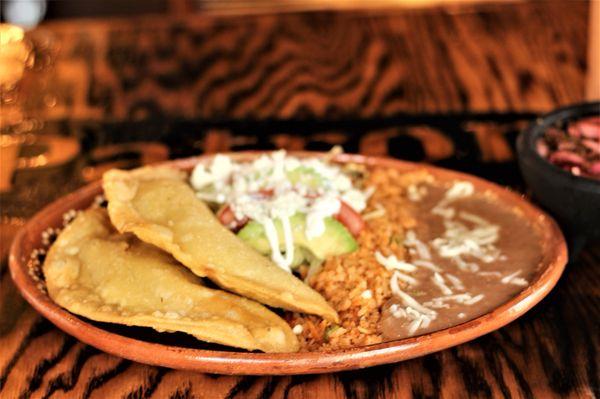 Fried quesadillas