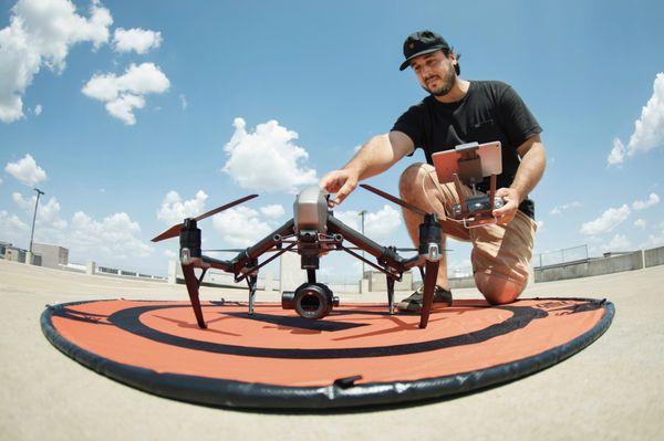 Alex Mondini, Dallas Drone Pros pilot in command, FAA Part 107 Certified.