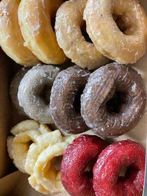 Assorted donuts