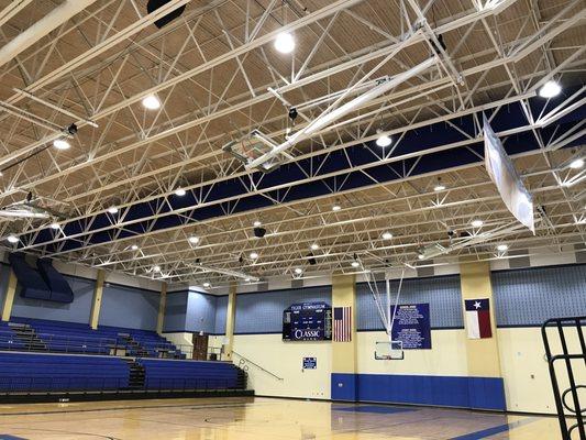 RISD High School Gym LED Lighting