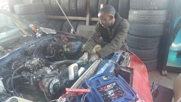 Car work