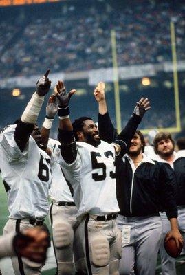 The Raiders won Super Bowl XV on January 25, 1981 (1980 season). Rod Martin.